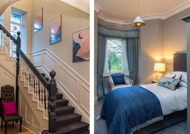 One of the bedrooms at Oakdene House, Sedbergh