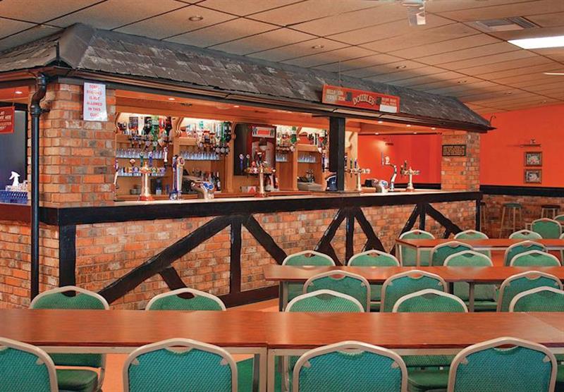 Club bar at Oakfield Caravan Park in Kinmel Bay, Rhyl, North Wales & Snowdonia