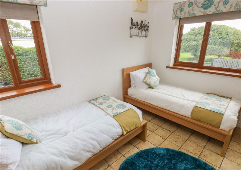 One of the bedrooms at Oakland Cottage, Summerhill near Saundersfoot