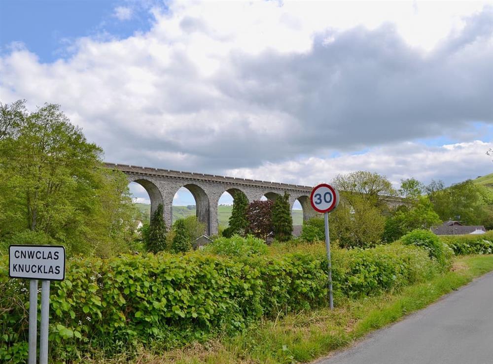 Aquaduct nr Knighton at Oakland Villas in Hay-on-Wye, Powys