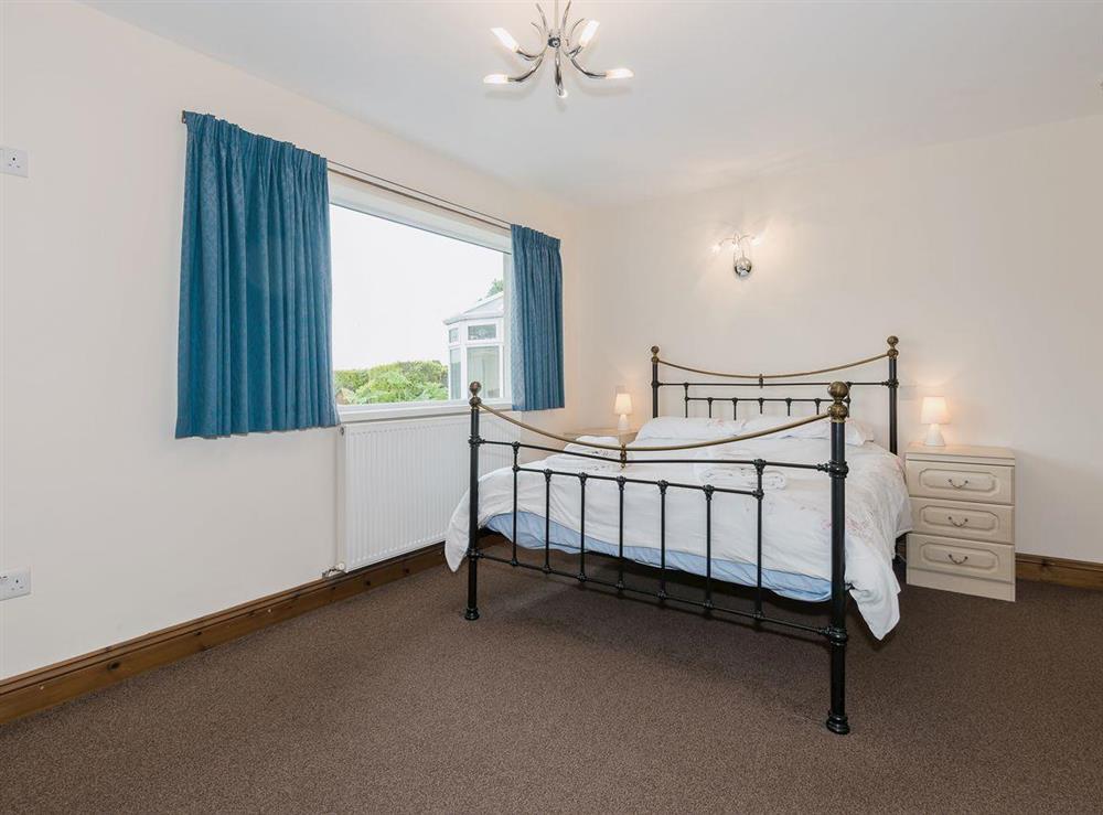 Comfortable double bedroom at Oaklands in Langrigg, near Cockermouth, Cumbria