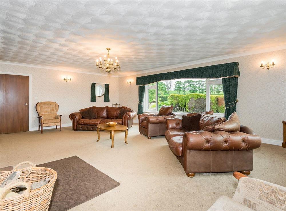 Comfortable, large living room at Oaklands in Langrigg, near Cockermouth, Cumbria