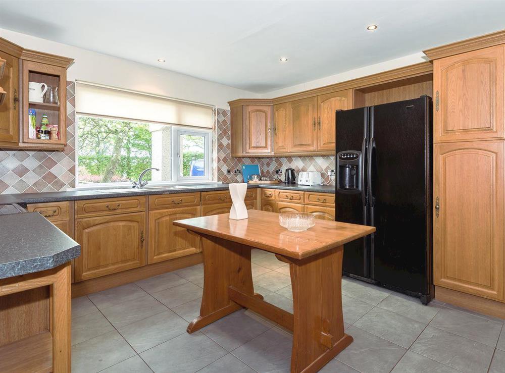 Well equipped kitchen with lots of room at Oaklands in Langrigg, near Cockermouth, Cumbria