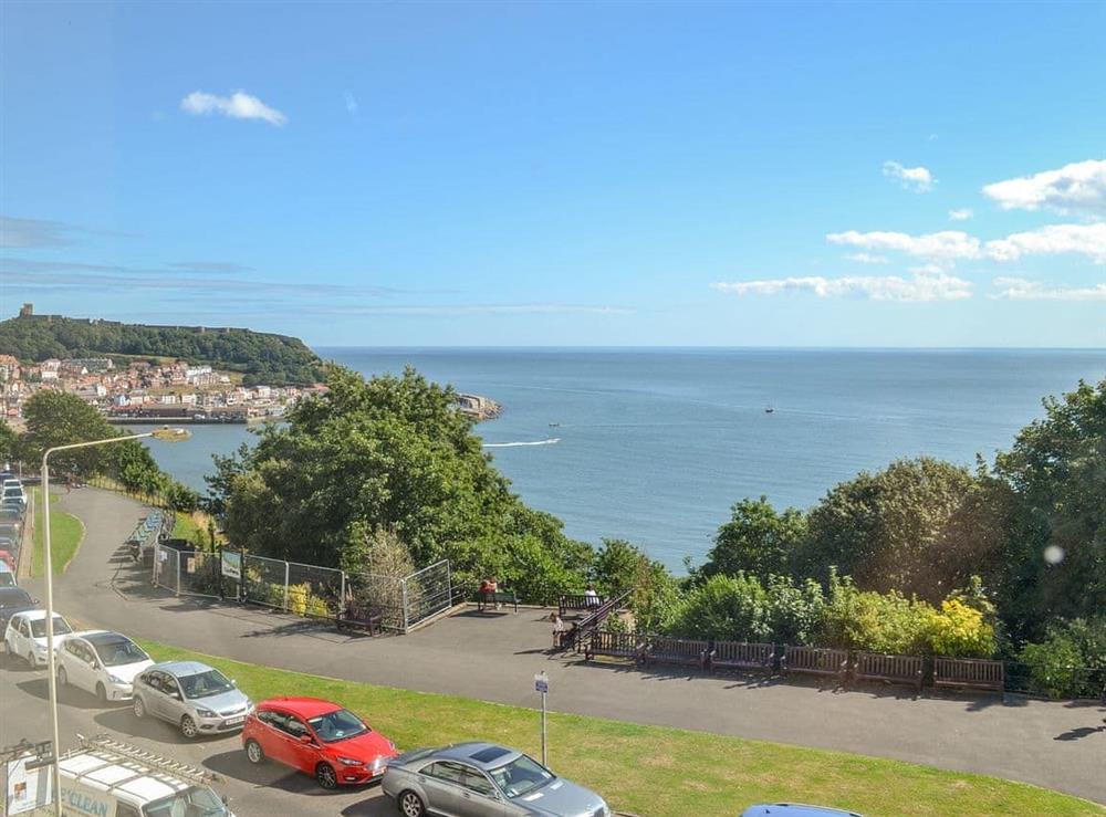 Stunning views from the window at Oaklands View in Scarborough, North Yorkshire