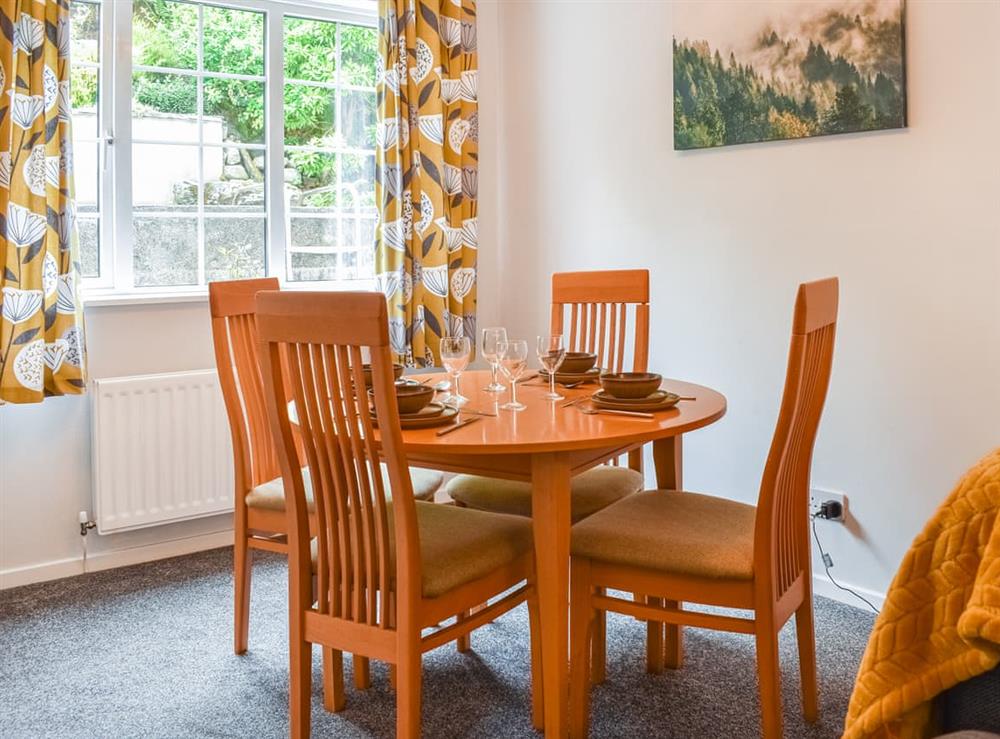 Dining Area at Oaklea Cottage in Windermere, Cumbria