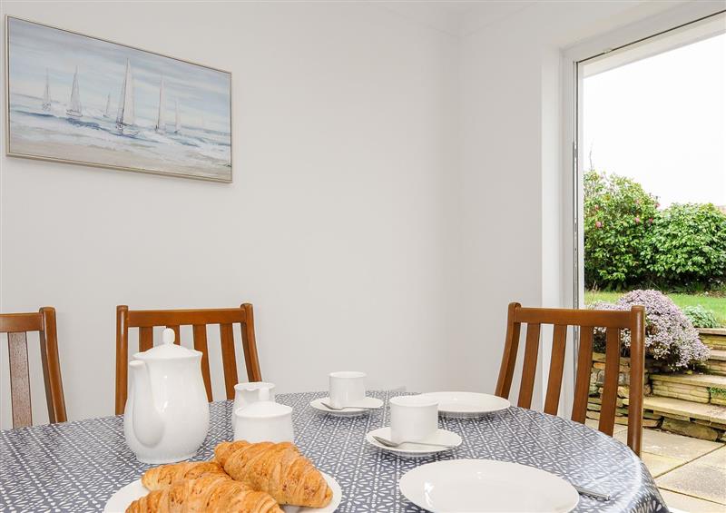 The dining room at Oaklea, Crackington Haven