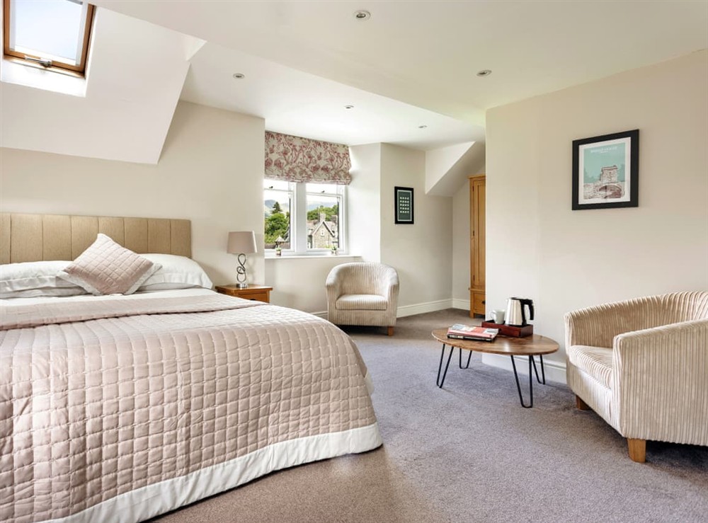 Double bedroom at Oakridge Cottage in Ambleside, Cumbria