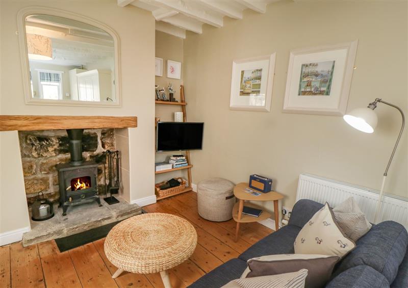 Relax in the living area at Oakridge Cottage, Robin Hoods Bay