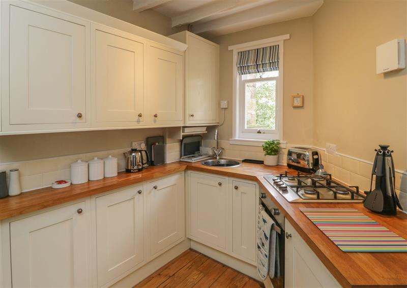 This is the kitchen at Oakridge Cottage, Robin Hoods Bay