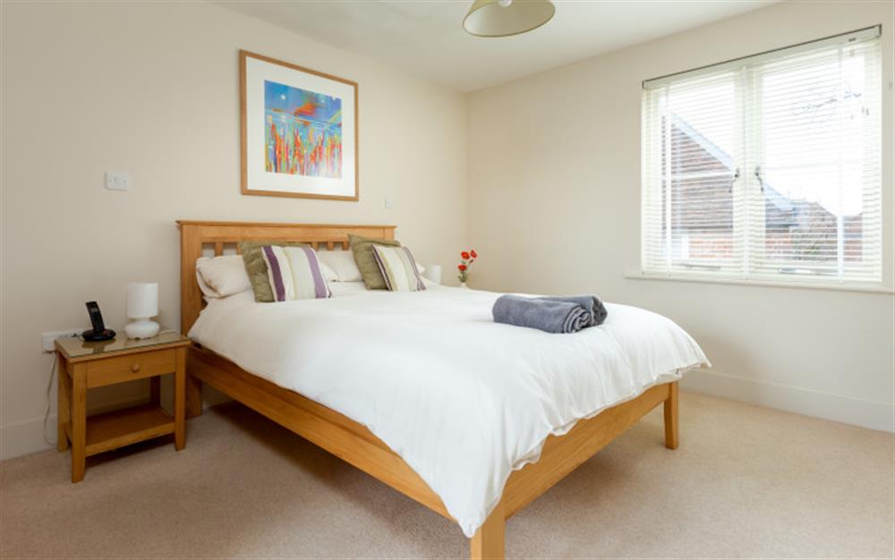 A bedroom in Oakside at Oakside in Lymington