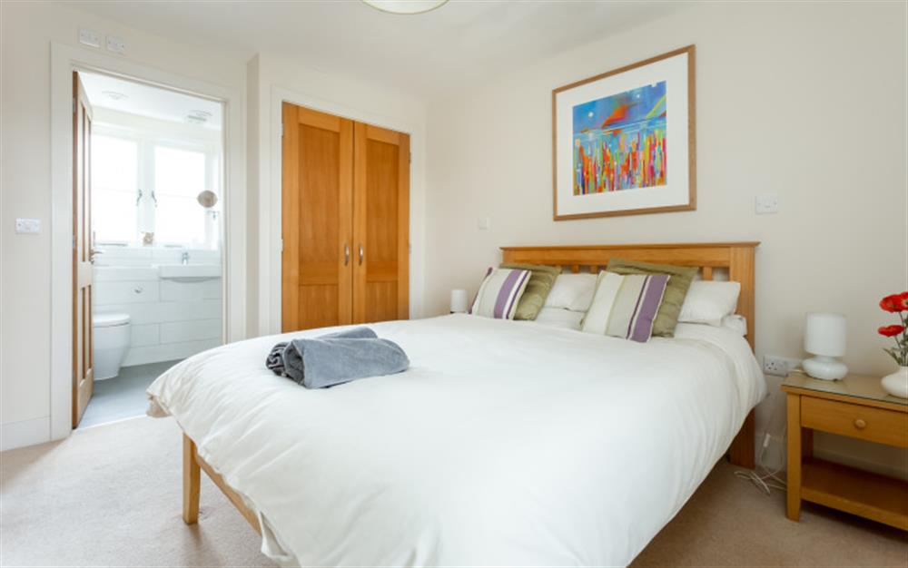 This is a bedroom at Oakside in Lymington