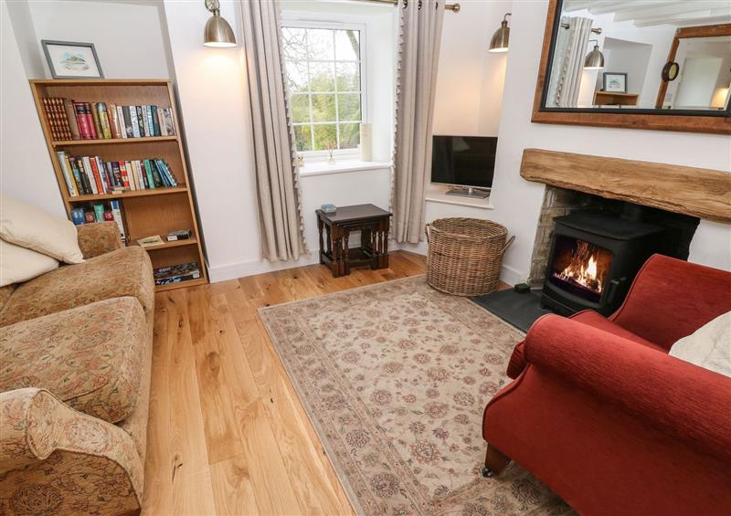 Enjoy the living room at Oaktree Cottage, St Austell