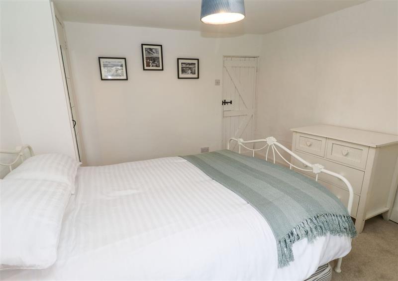One of the bedrooms at Oaktree Cottage, St Austell