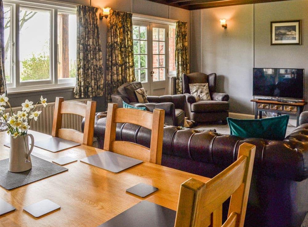 Dining Area at Oakwell Farm in Huttoft, Lincolnshire