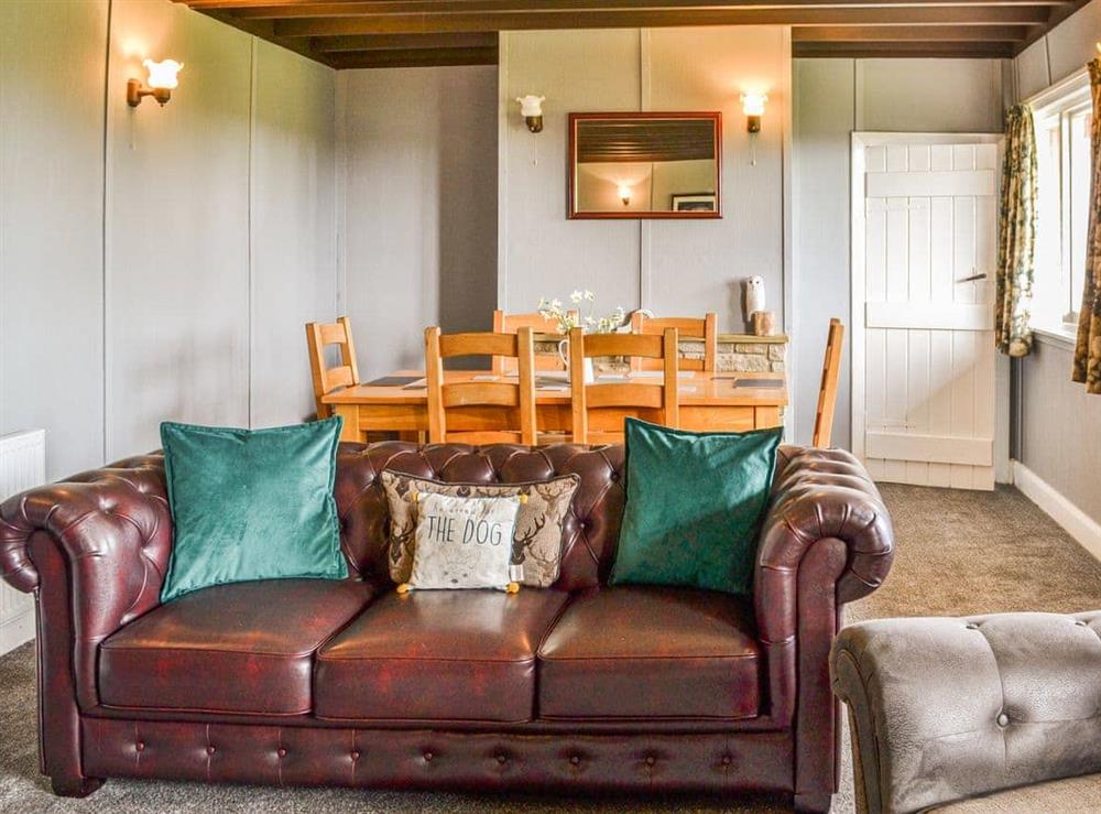 Living room/dining room at Oakwell Farm in Huttoft, Lincolnshire