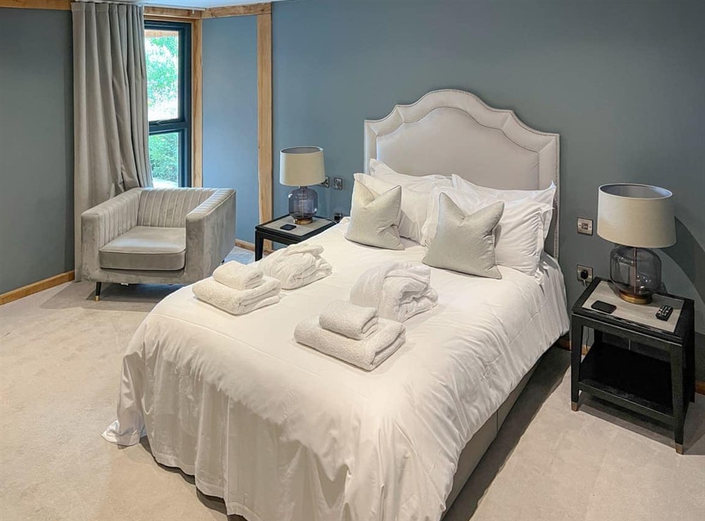 Double bedroom at Oakwood Barn in Ryther, North Yorkshire