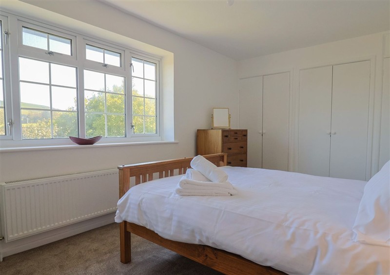One of the 4 bedrooms at Oakwood, Chideock
