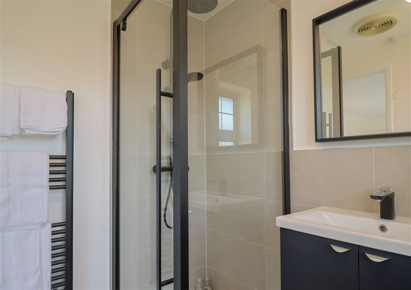 This is the bathroom at Oakwood, Chideock