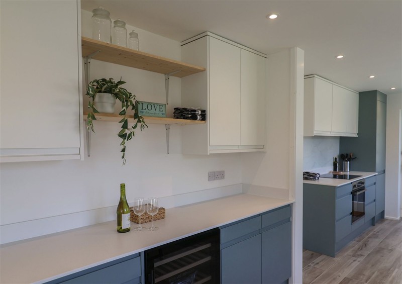 This is the kitchen at Oakwood, Chideock