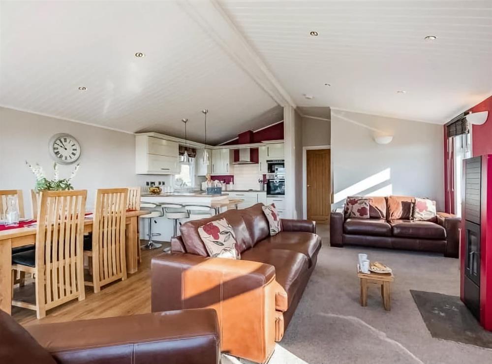 Open plan living space (photo 3) at Oakwood Lodge in Lochwinnoch, Renfrewshire