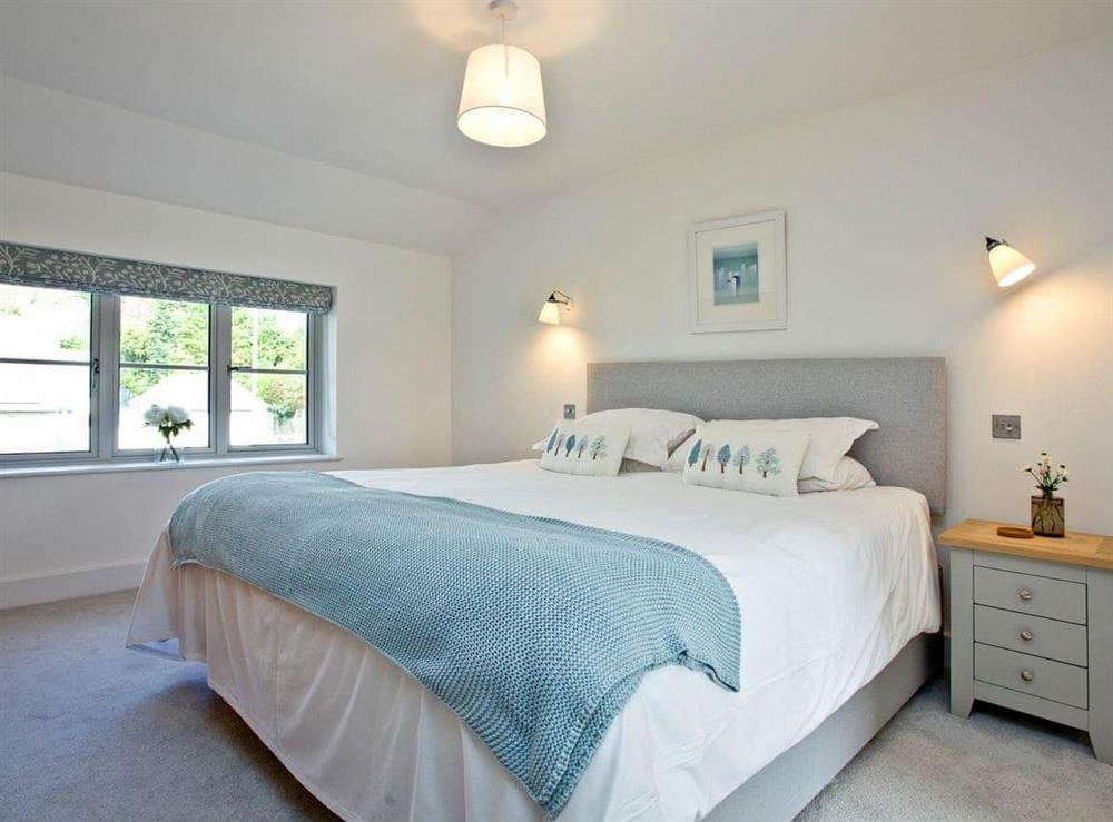Double bedroom at Oakwood in Trelights, near Port Isaac, Cornwall