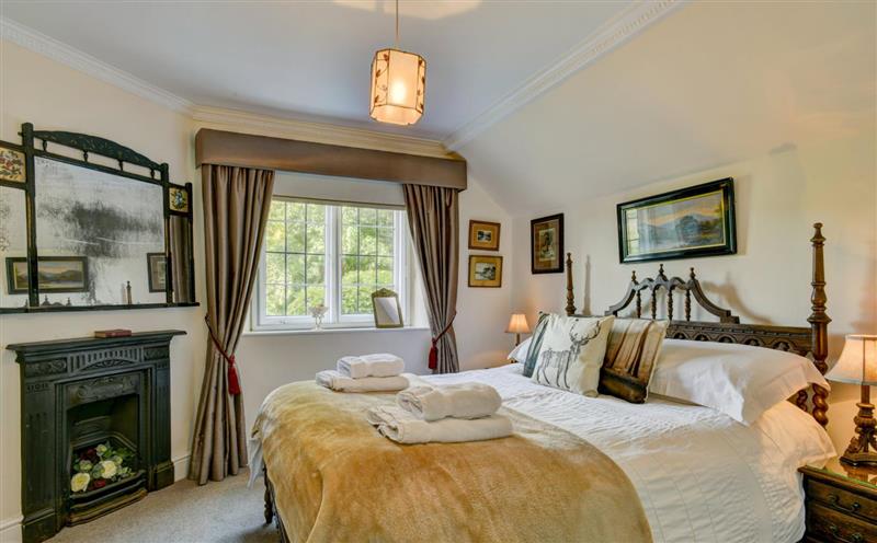 One of the 4 bedrooms at Oare Manor Cottage, Nr Lynton