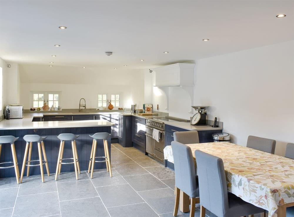 Contemporary kitchen area at Oasis in Bradwell-on-Sea, Essex