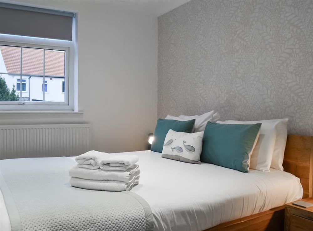 Double bedroom at Oasis Cottage in Whitby, North Yorkshire
