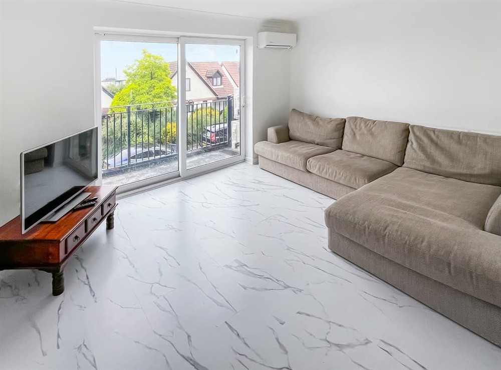 Living room at Oasis in Hythe, Kent