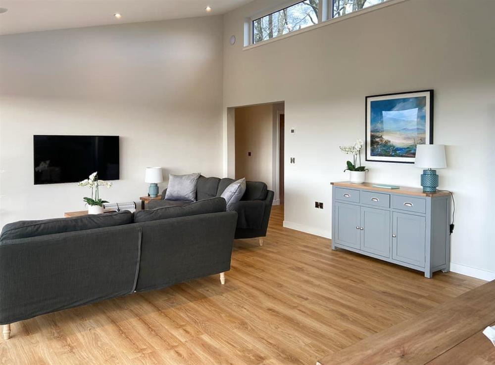 Living area at Ocean Drive in Gatehouse of Fleet, near Kirkcudbright, Kirkcudbrightshire