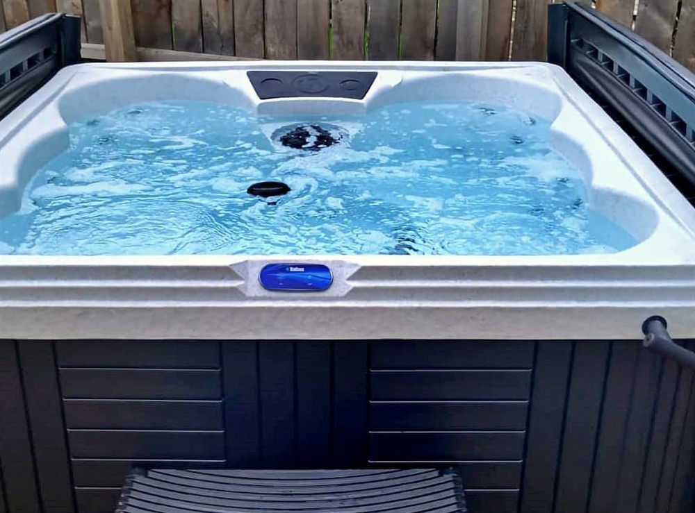 Hot tub at Ocean Gate in Bridgnorth and Ironbridge, Shropshire