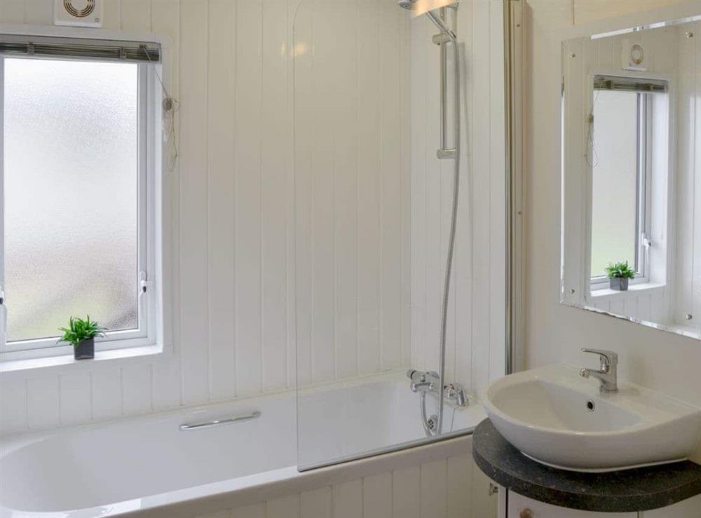 Bathroom at Ocean Glade in Corton, near Lowestoft, Suffolk