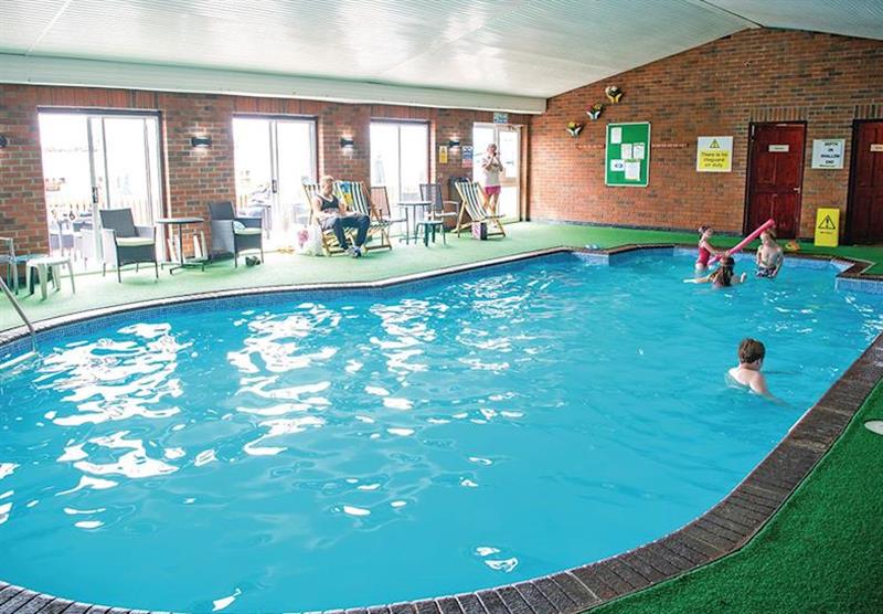 Indoor pool at Ocean Heights Leisure Park in New Quay, Mid Wales