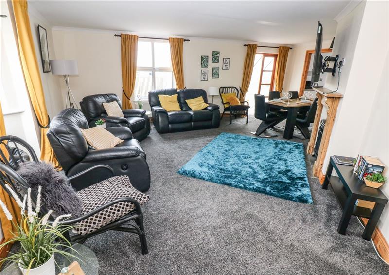 The living room at Ocean House, Hasguard Cross near Broad Haven