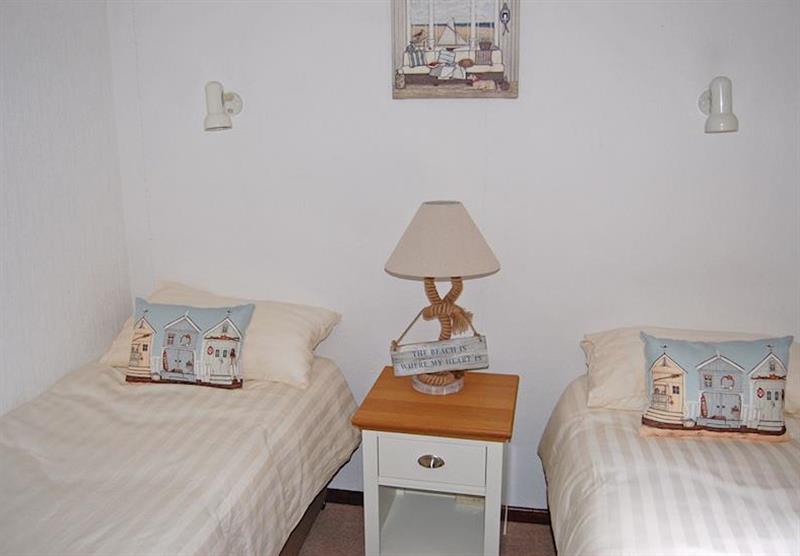 Twin bedroom in Oaktree at Ocean Lodges in Corton, Lowestoft