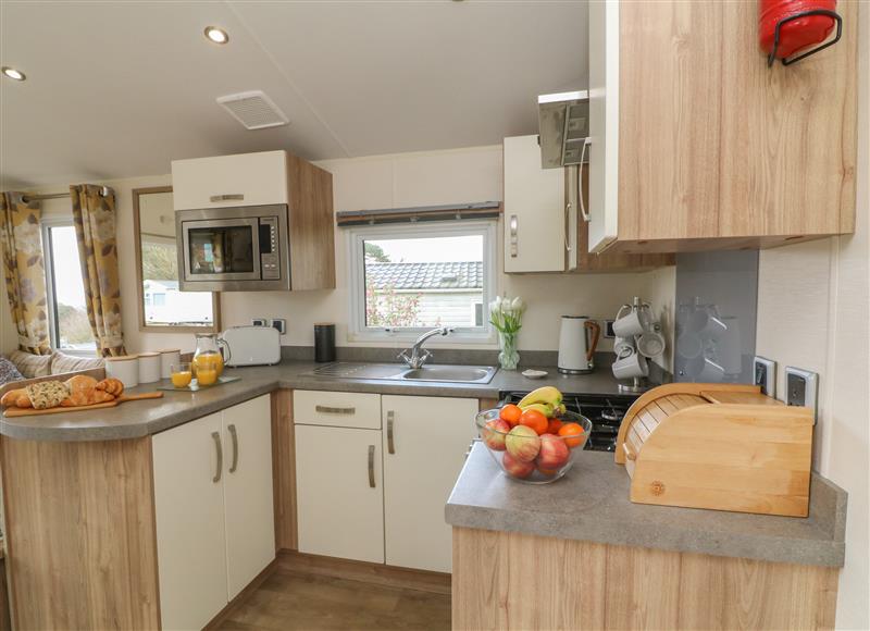 Kitchen at Ocean View, Combe Martin
