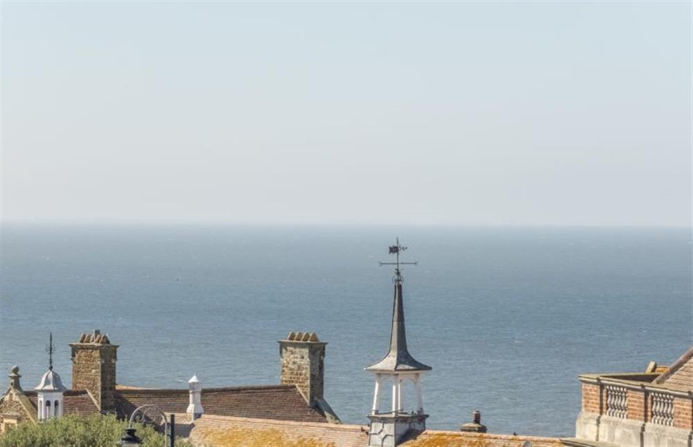 The view across the roof tops to the sea at Ocean View, Hunstanton