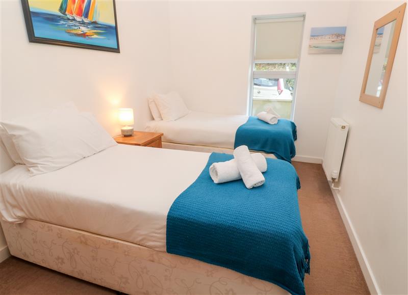 One of the bedrooms at Ocean View, St Ives
