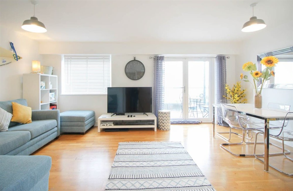 Living area (photo 2) at Oceans 9 in Newquay, Cornwall