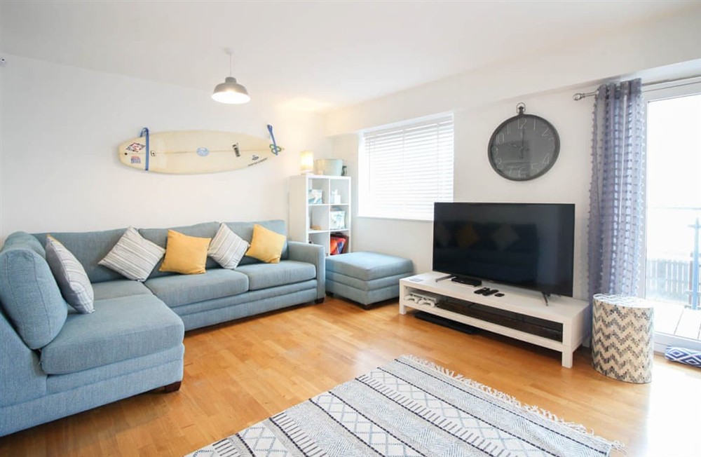 Living area (photo 5) at Oceans 9 in Newquay, Cornwall