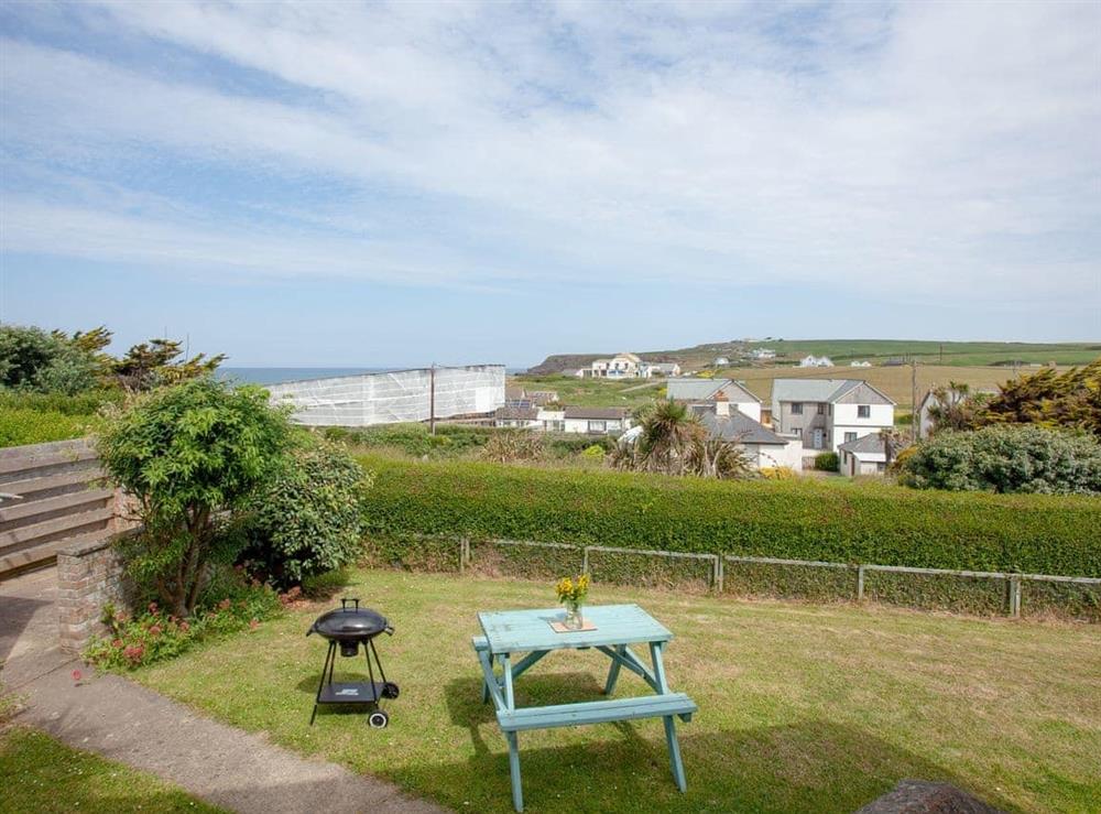 Garden at Oceans in Widemouth Bay, Cornwall