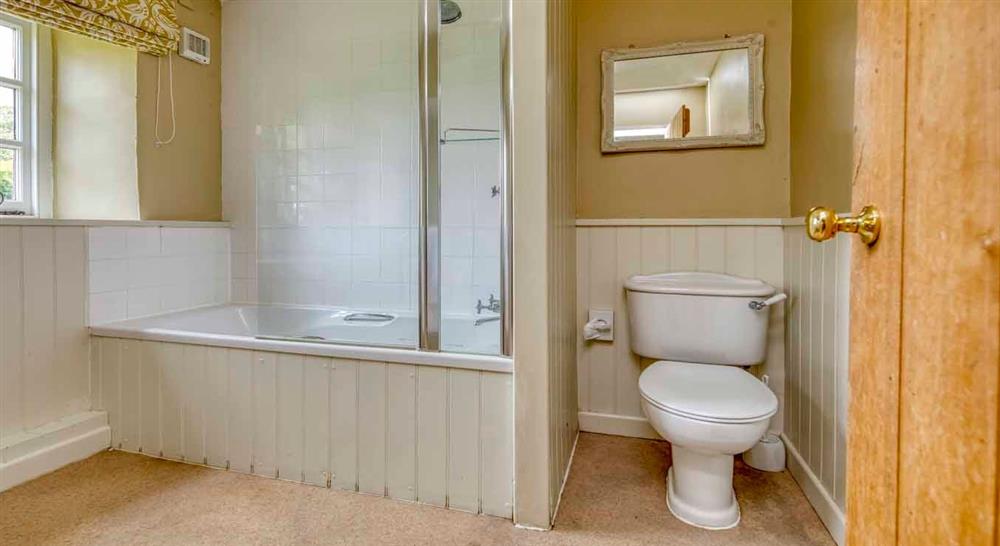 The bathroom at Odcombe Lodge in Lower Odcombe, Somerset