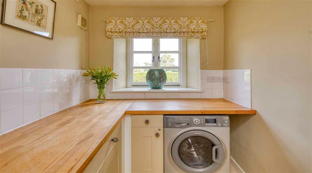 The utility room at Odcombe Lodge in Lower Odcombe, Somerset