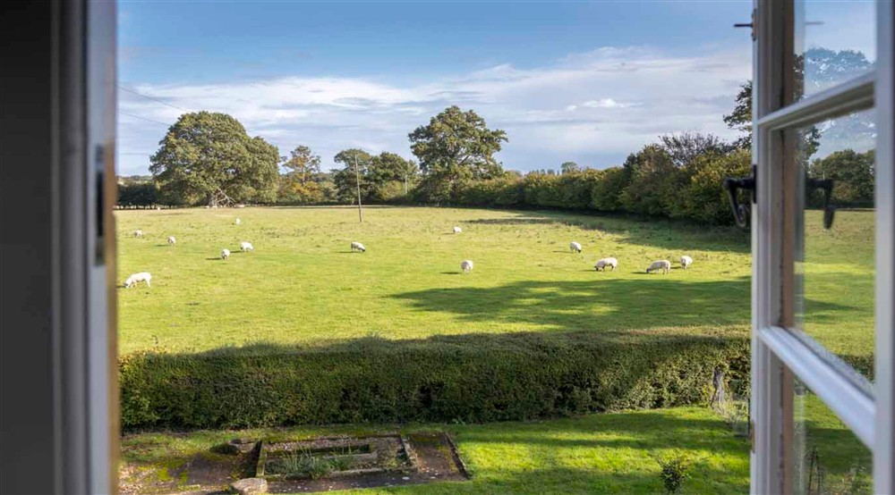 The view from Odcombe Lodge, Somerset at Odcombe Lodge in Lower Odcombe, Somerset