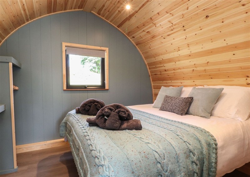 One of the bedrooms at Ogden, Clitheroe