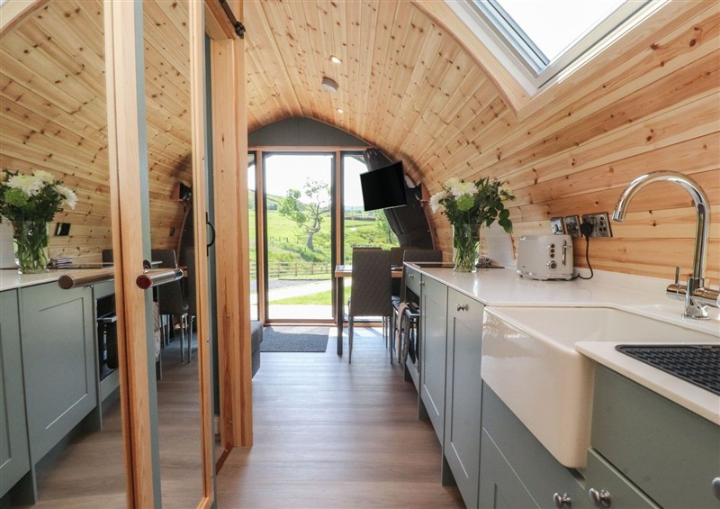 This is the kitchen at Ogden, Clitheroe