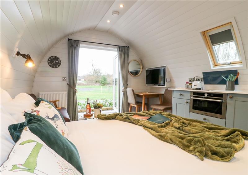 Relax in the living area at Oh Deer, Marston Montgomery near Ashbourne