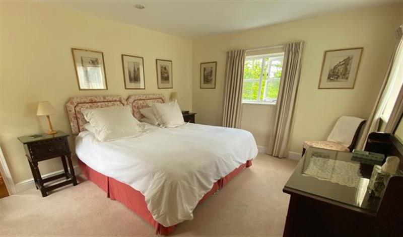 One of the bedrooms at Oke Apple Cottage, Dorset