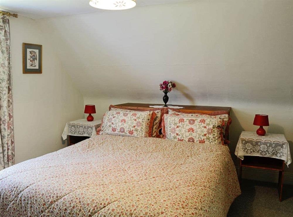 Double bedroom at Olafs Cottage in Garlieston, Wigtownshire