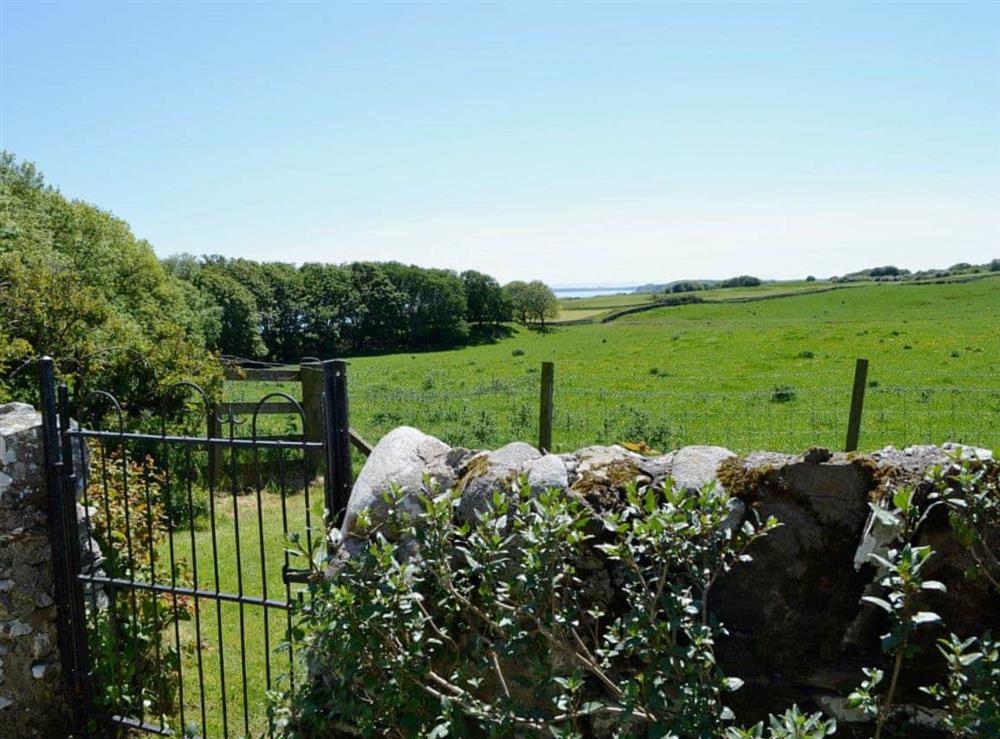 View at Olafs Cottage in Garlieston, Wigtownshire